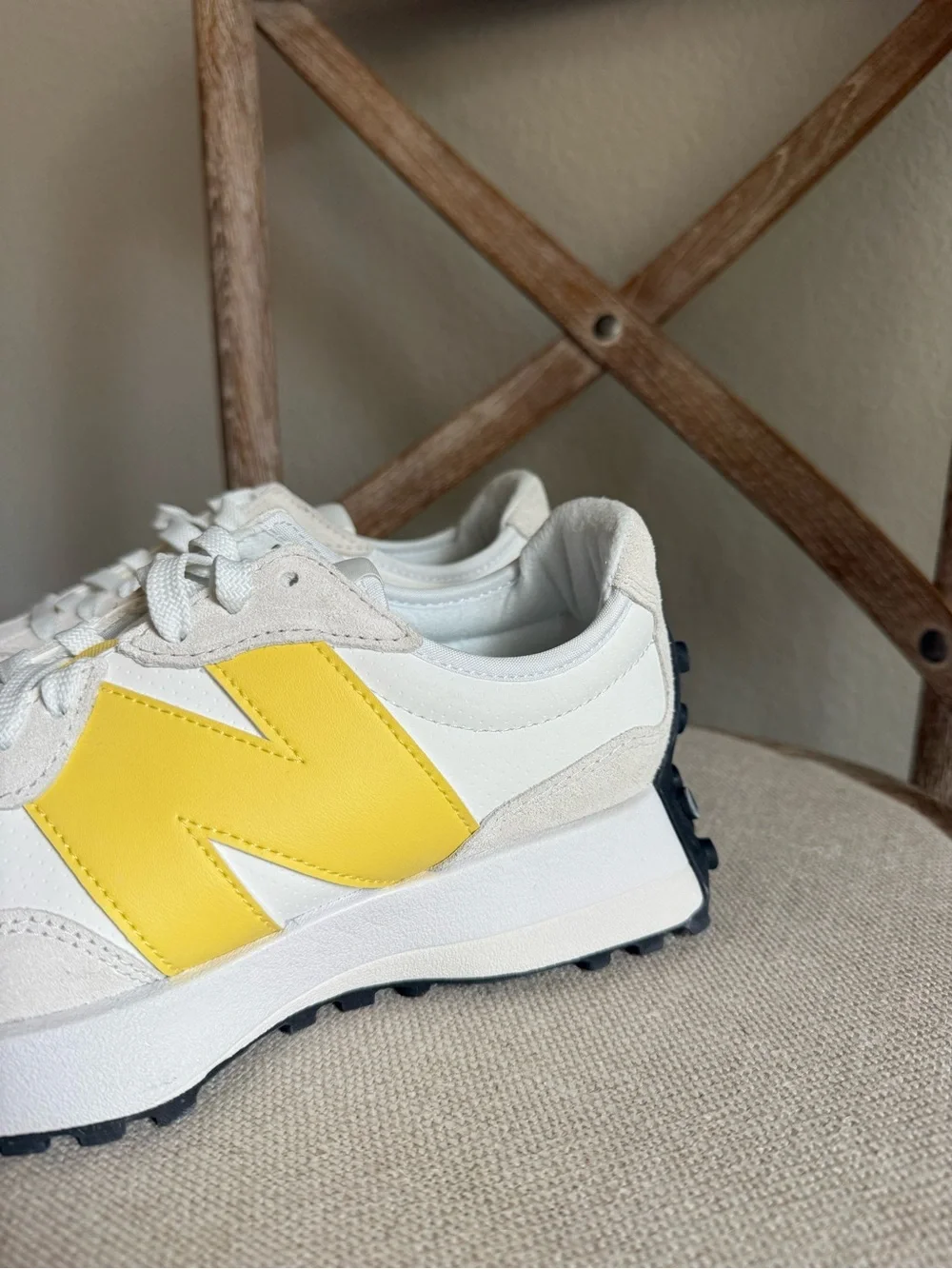 New Balance 327 Sneakers white starburst - Picture 3 of 8